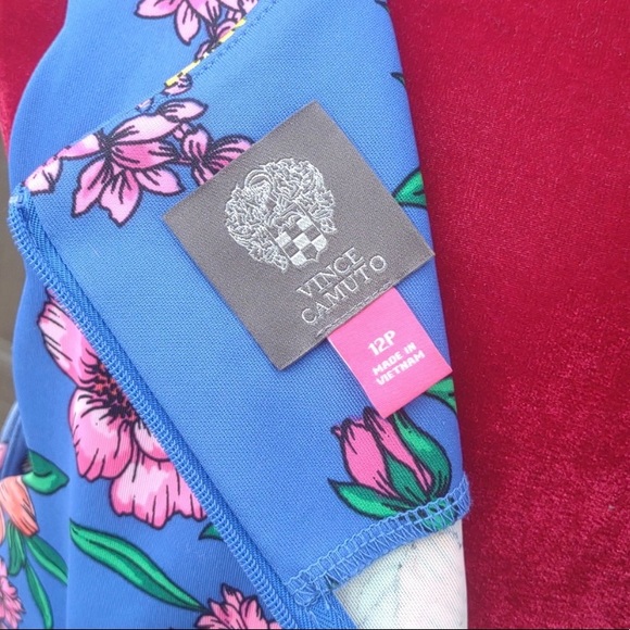 FINAL SALE Vince Camuto Floral Midi Dress EUC - Picture 2 of 3